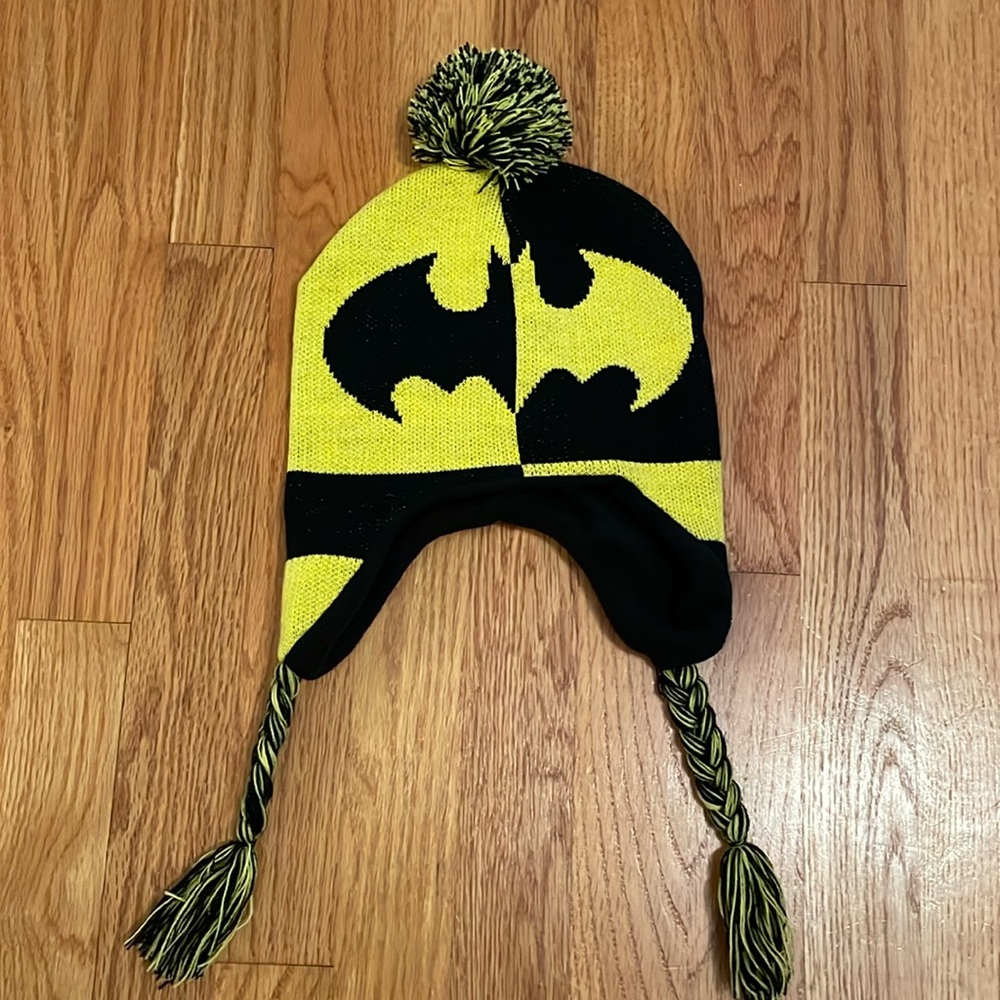 Kids Batman knit hat